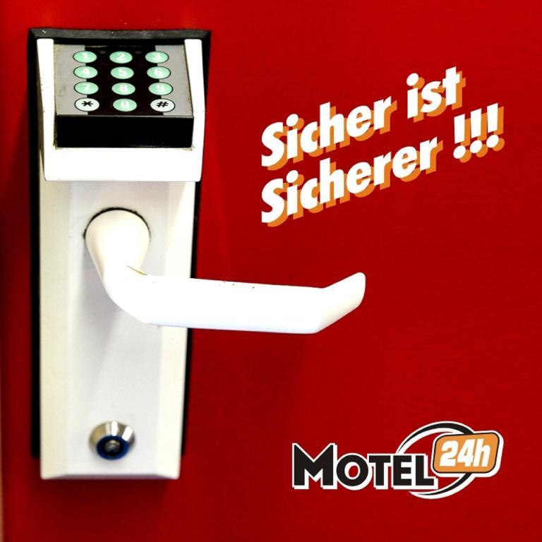 Motel 24h City Airport Mannheim Exterior foto